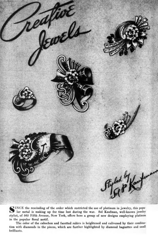Sol Kaufman, May 1946 ad