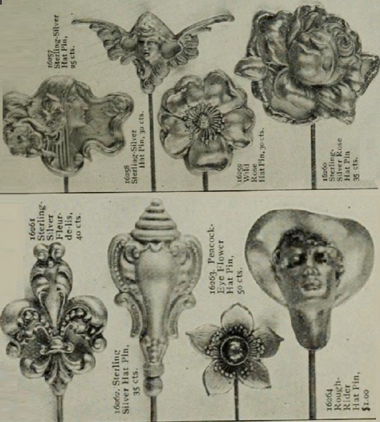 Stick pins