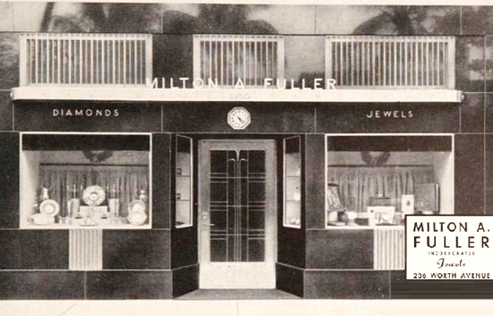 Store in Palm Beach, January 1942