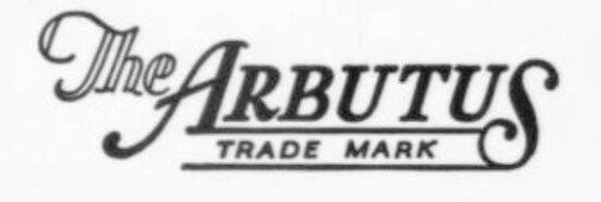 The Arbutus trademark, 1927