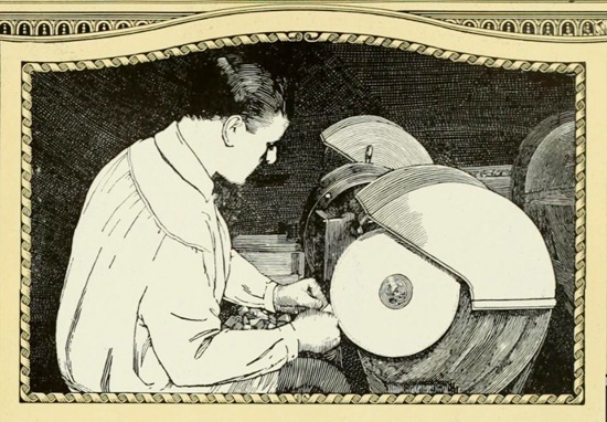The famous Hickok belt makers - the buffer