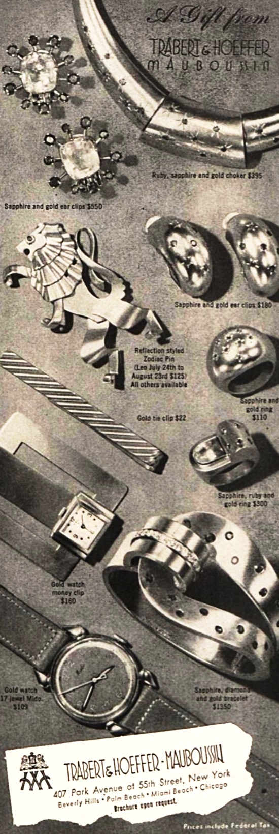 Vogue December 1945 ad