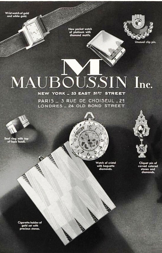 Vogue January 1931 ad