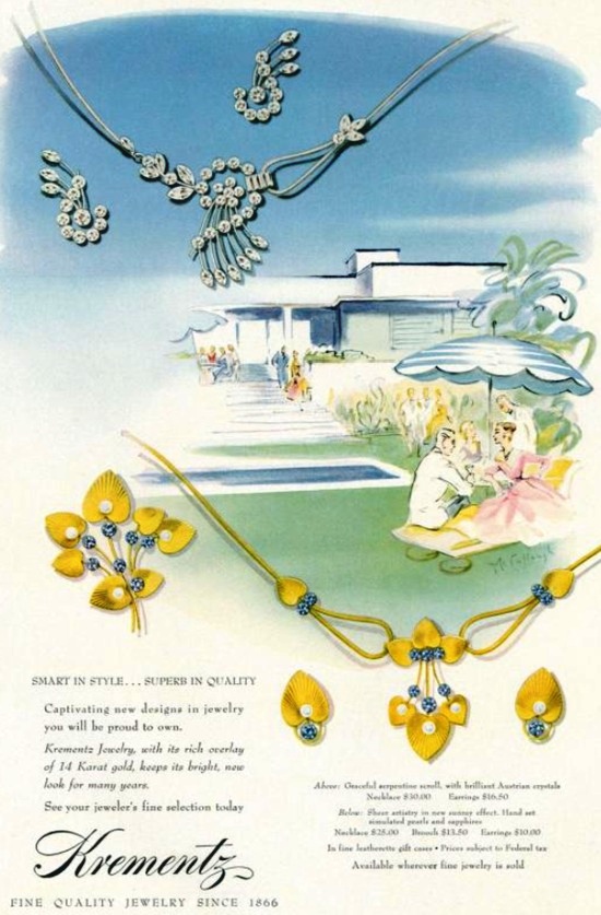 Vogue November 1954 ad