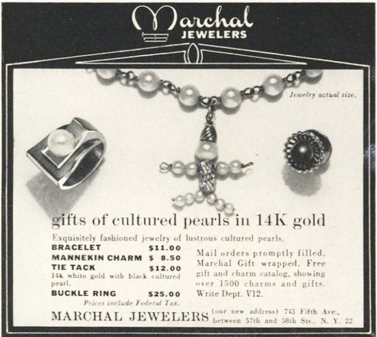 Vogue November 1956 ad