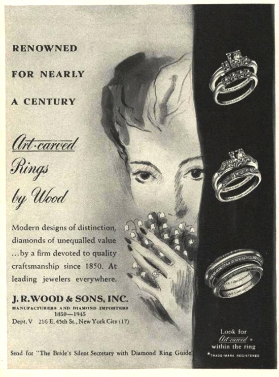 Vogue, September 15, 1945 ad