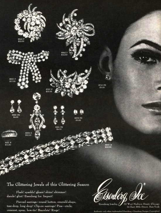 Eisenberg Ice Vintage Costume Jewelry