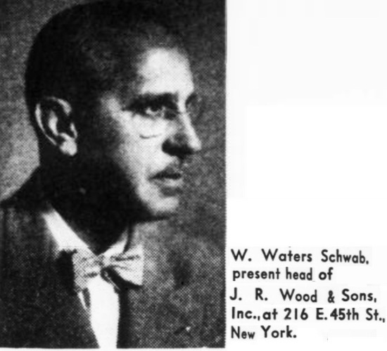 W. Waters Schwab, September 1950
