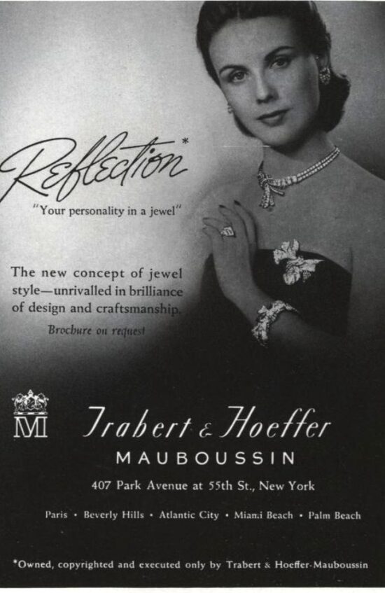 Your personality in a jewel, Vogue May 1940 ad